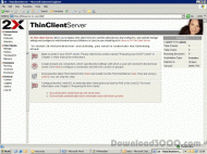 2X ThinClientServer for Windows screenshot